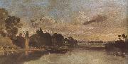 J.M.W. Turner The Thames near Waton Bridges USA oil painting artist